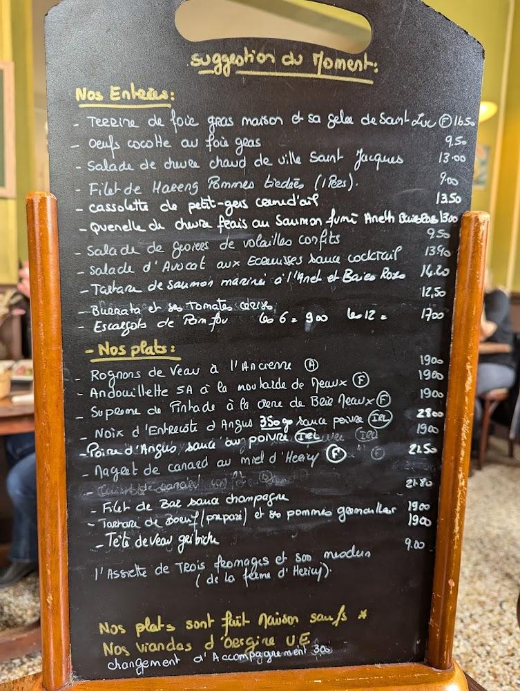 Le Petit Cèdre - Menu Image 1