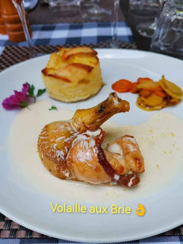 Suprême de Poulet Crème Brie de Meaux